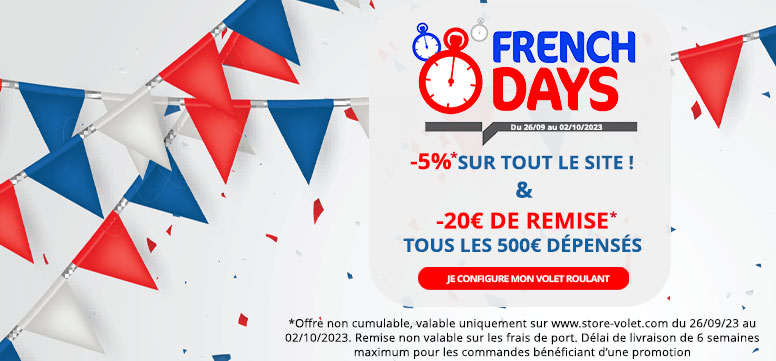 promotion store-volet