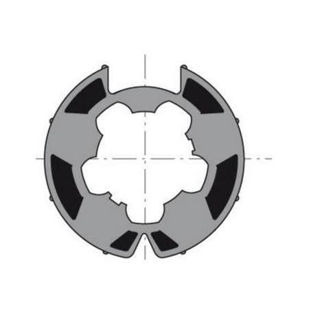 Roue moteur 62mm Deprat