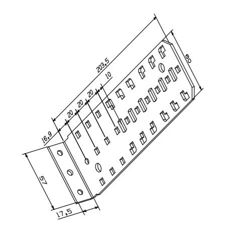 Equerre de fixation tradideal