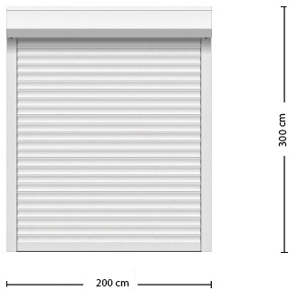 PORTE DE GARAGE ENROULABLE