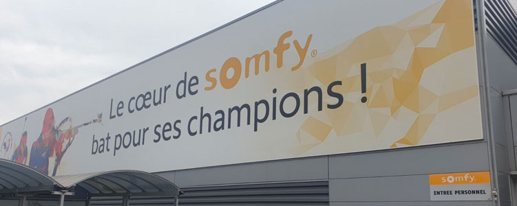 SOMFY bannière Champion