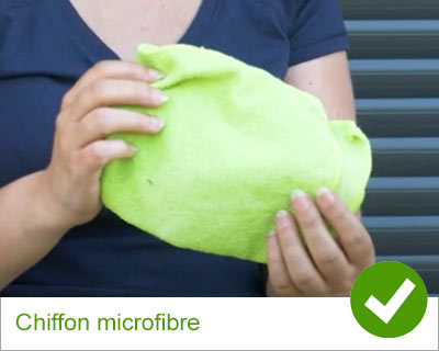 Chiffon microfibre