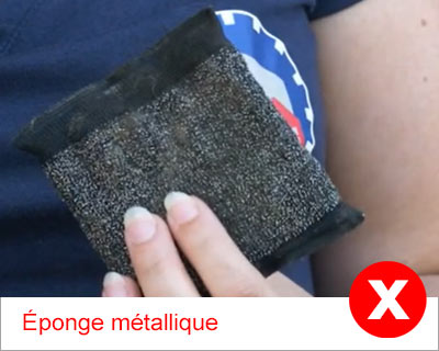 Eponge métallique