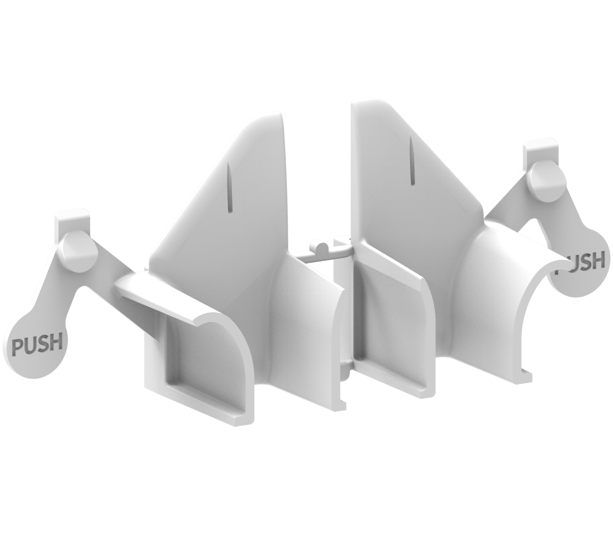 PAIRE DE TULIPE L14  COULISSE RENOVATION  OPTIMO BY ZF