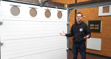 Guide d'installation de porte de garage sectionnelle